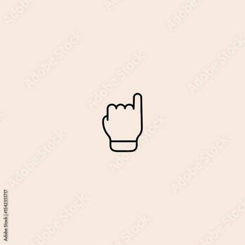 Pinky promise icon flat vector design.