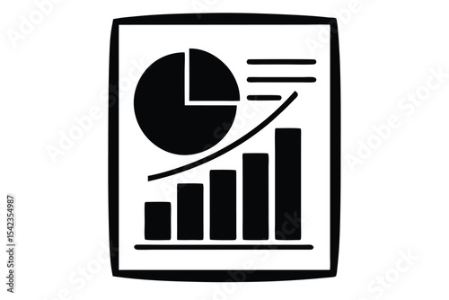 business graph icon