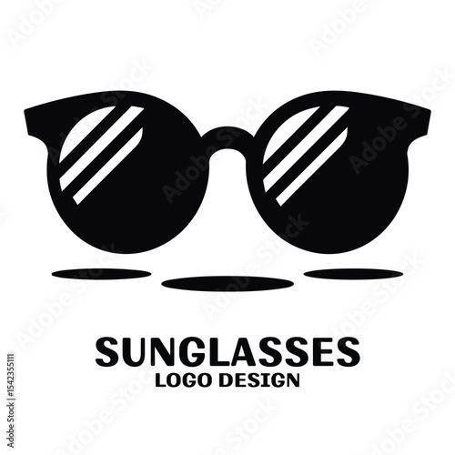 Sunglasses Vector Logo Design