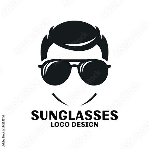 Sunglasses Vector Logo Design