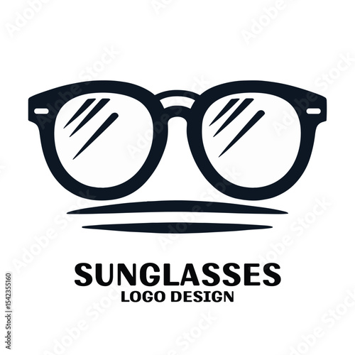 Sunglasses Vector Logo Design