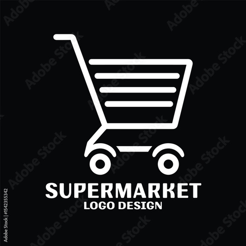SuperMarket Vector Logo Design