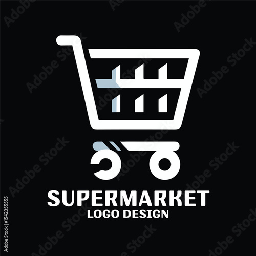 SuperMarket Vector Logo Design