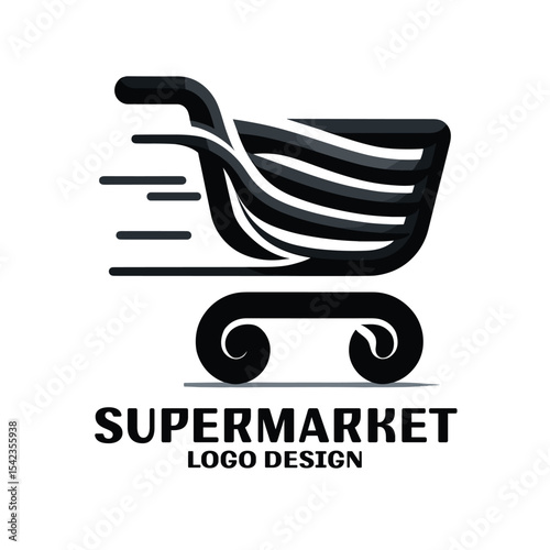 SuperMarket Vector Logo Design