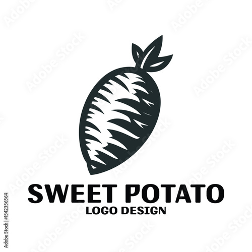 Sweet Potato Vector Logo Design