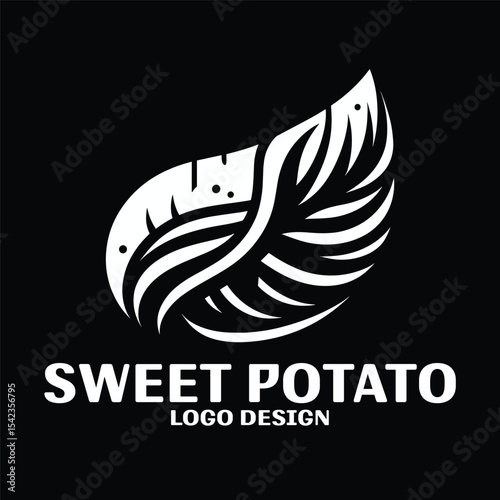 Sweet Potato Vector Logo Design