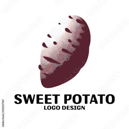 Sweet Potato Vector Logo Design