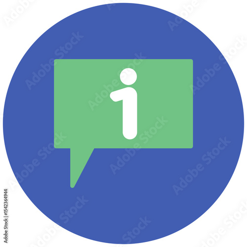 Information icon vector image. Can be used for Public Relations Agency.
