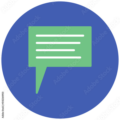 Message icon vector image. Can be used for Public Relations Agency.