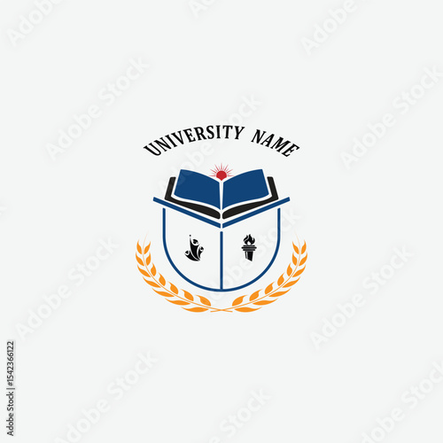 3280 educational logo school college university learning institute book academy organization [Converted]