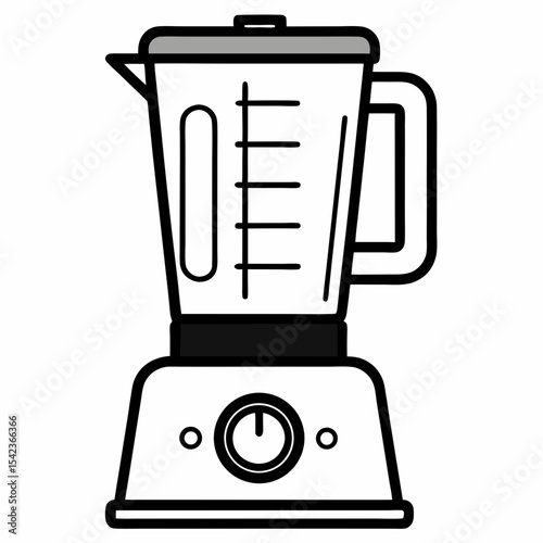 blender isolated on white background