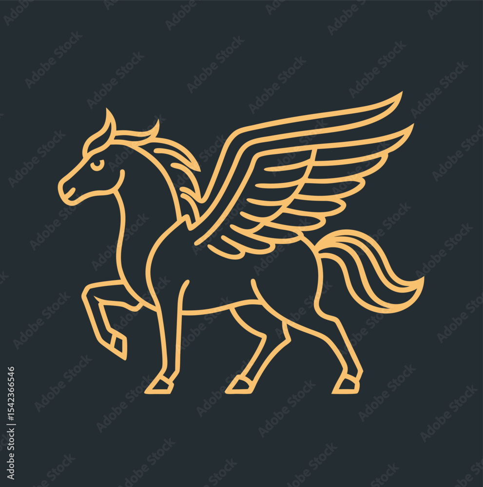 Fototapeta premium horse vector illustration