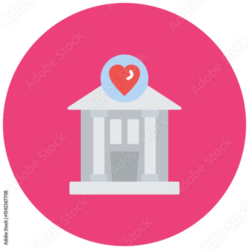 Non Profit Company icon vector image. Can be used for Accounting.