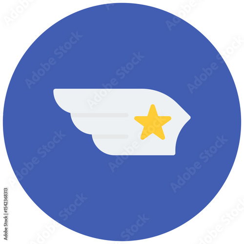 Left Wing icon vector image. Can be used for Politics.