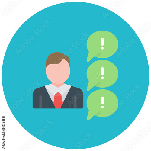Mudslinging icon vector image. Can be used for Politics.