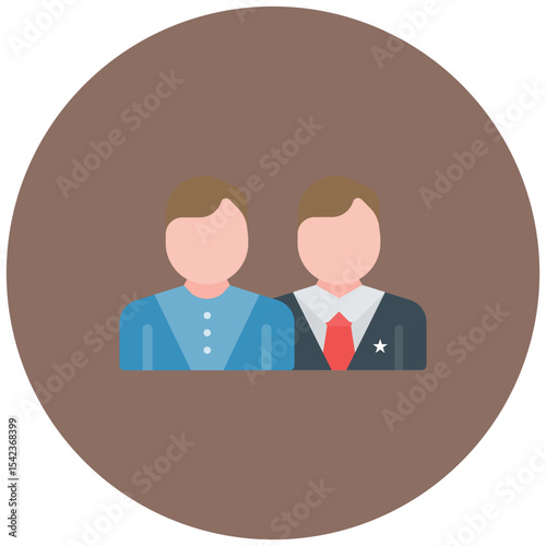 Nominee icon vector image. Can be used for Politics.