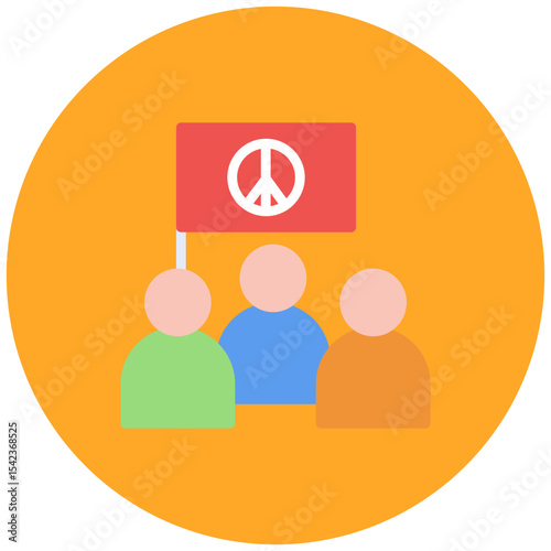 Reactionary icon vector image. Can be used for Politics.