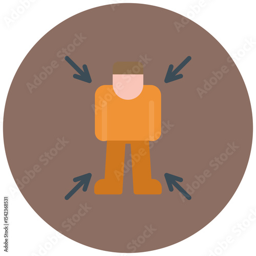 Scandal icon vector image. Can be used for Politics.