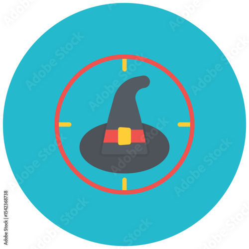 Witch Hunt icon vector image. Can be used for Politics.