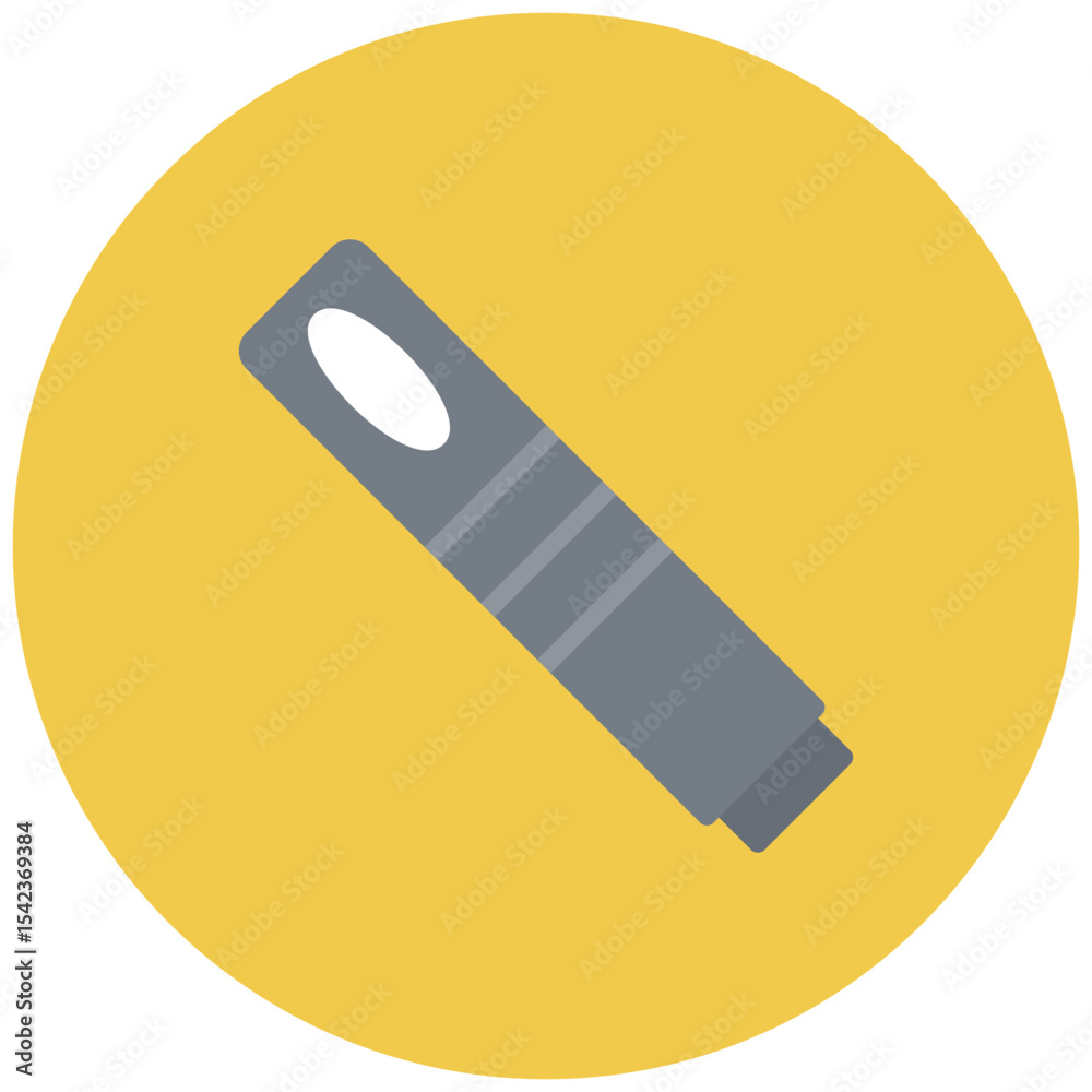 Flash Hider icon vector image. Can be used for Battle Royale. Flash Hider icon vector image. Can be used for Battle Royale.