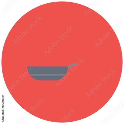 Frying Pan icon vector image. Can be used for Battle Royale.