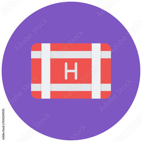 Medical Kit icon vector image. Can be used for Battle Royale.