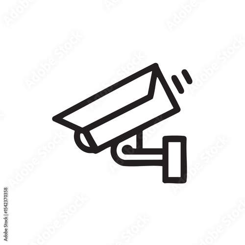 Security camera in modern surveillance system for safety monitoring