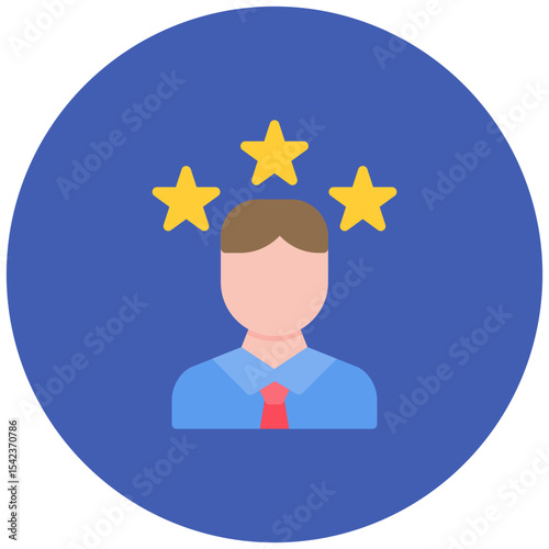 Customer Loyalty icon vector image. Can be used for Merchandising.