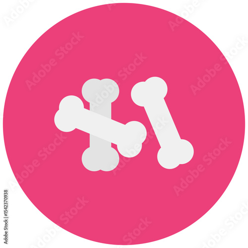 Bones icon vector image. Can be used for CBD Oil.