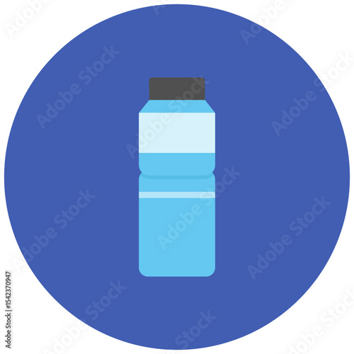 Bottles icon vector image. Can be used for CBD Oil.