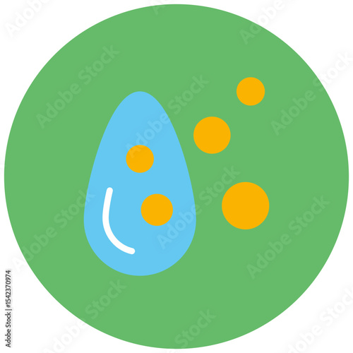 Fatty Acid icon vector image. Can be used for CBD Oil.