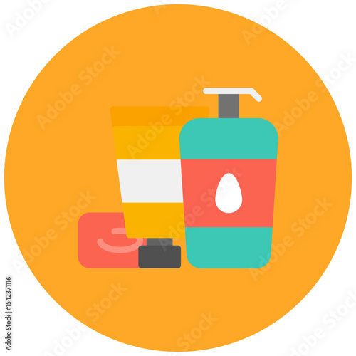 Personal Care Products icon vector image. Can be used for CBD Oil.