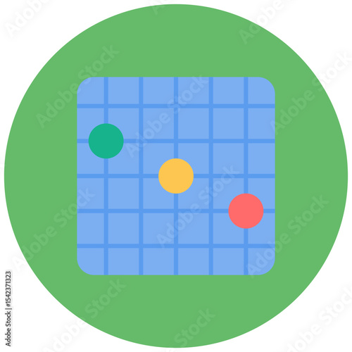 Heatmap icon vector image. Can be used for Internet Marketing.