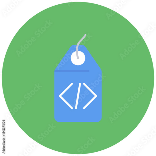 Meta Tags icon vector image. Can be used for Internet Marketing.
