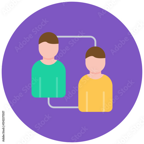 Referral icon vector image. Can be used for Internet Marketing.