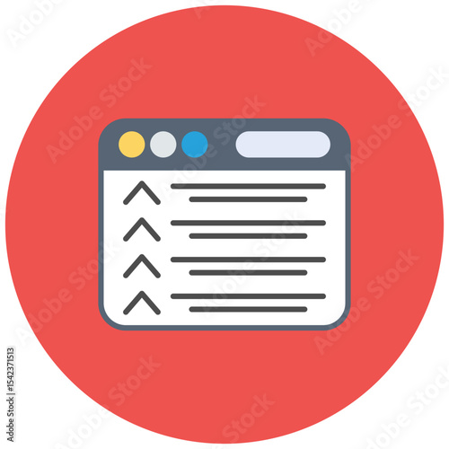 Serp icon vector image. Can be used for Internet Marketing.