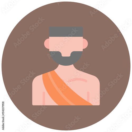 Prehistoric icon vector image. Can be used for Museum.