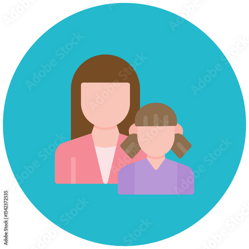 Unaccompanied Minor icon vector image. Can be used for Airline.