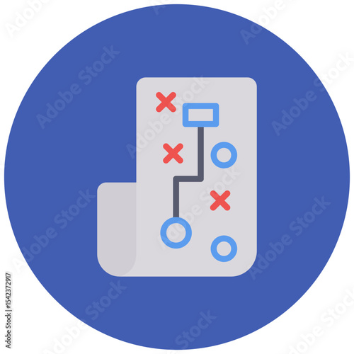 Plan icon vector image. Can be used for Industry.
