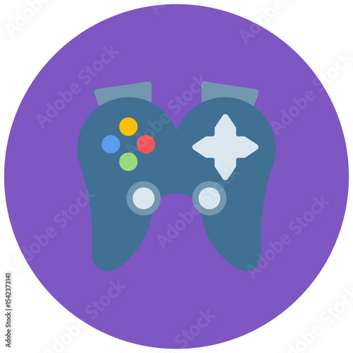 Game Controller icon vector image. Can be used for Technology eCommerce.