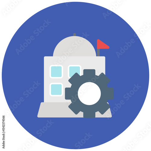Public Works icon vector image. Can be used for Emergency Service.