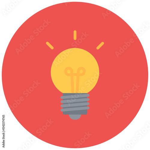 Circular Lamp icon vector image. Can be used for Lighting.