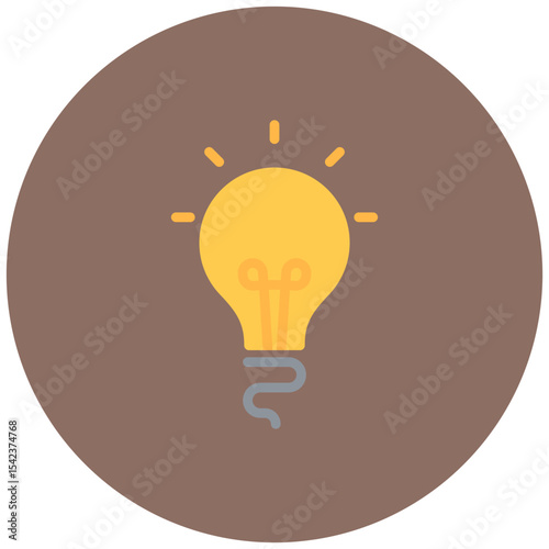 Cool White Light icon vector image. Can be used for Lighting.