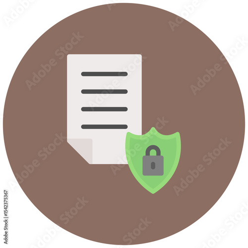 Privacy Policy icon vector image. Can be used for Privacy.