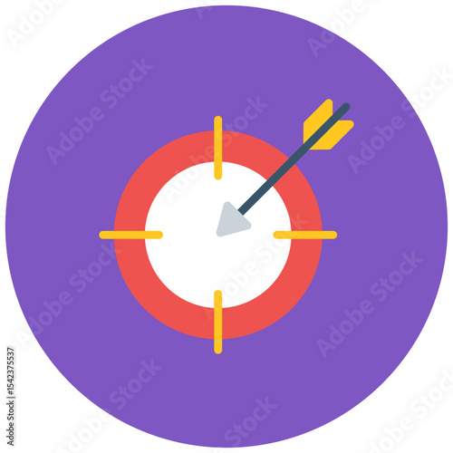 Targeted Marketing icon vector image. Can be used for Privacy.