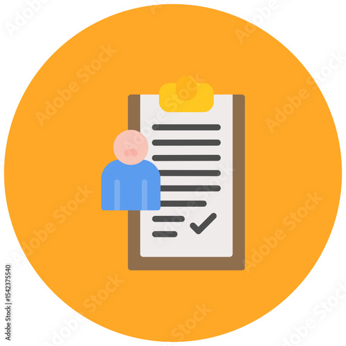 Unambiguous Consent icon vector image. Can be used for Privacy.