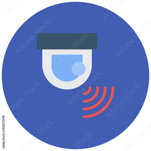 Wi Fi Camera icon vector image. Can be used for Privacy.