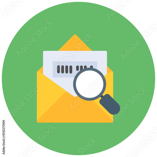 Postal Code icon vector image. Can be used for Postal Service.