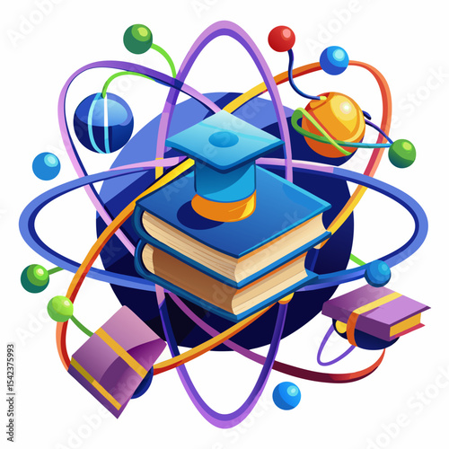 education concept victor logo