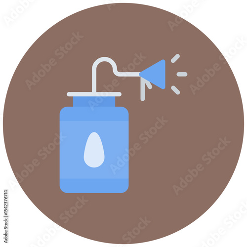Sprayer icon vector image. Can be used for Science.